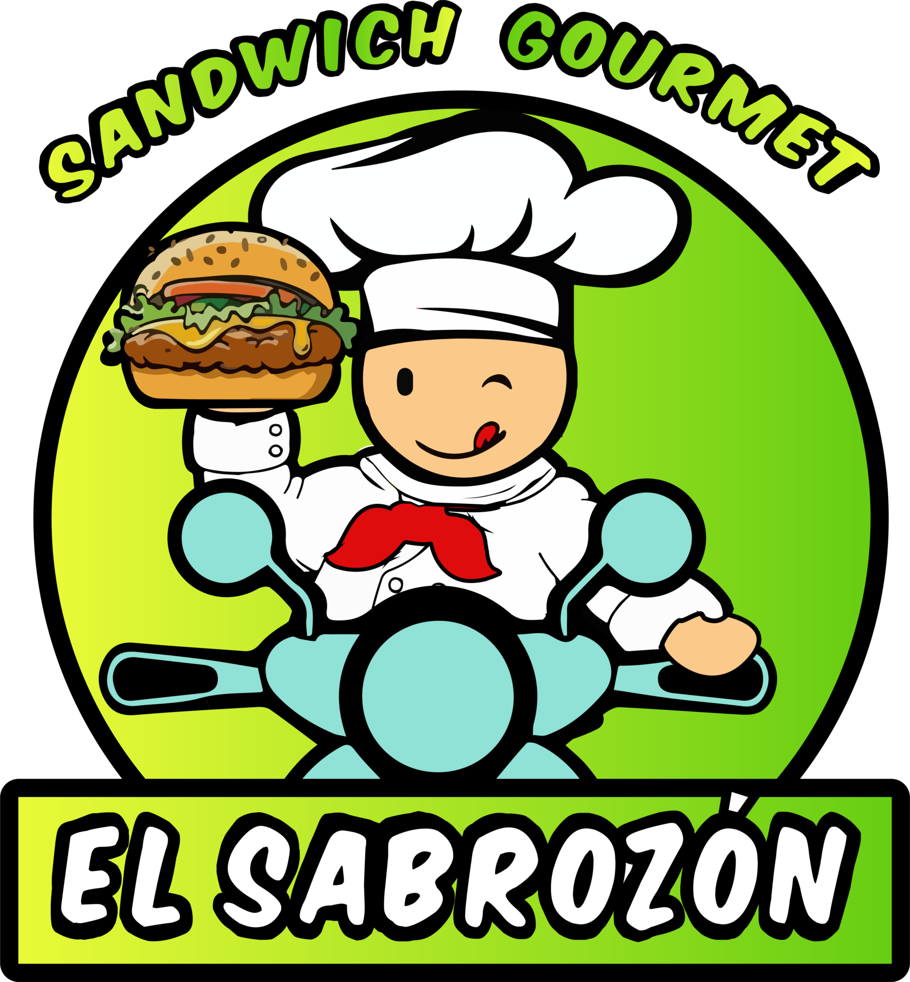 LOGO EL SABROZON SIN FONDO