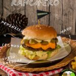 Sandwich Ranchero - El Sabrozón (estilo burguer, hamburguesa)